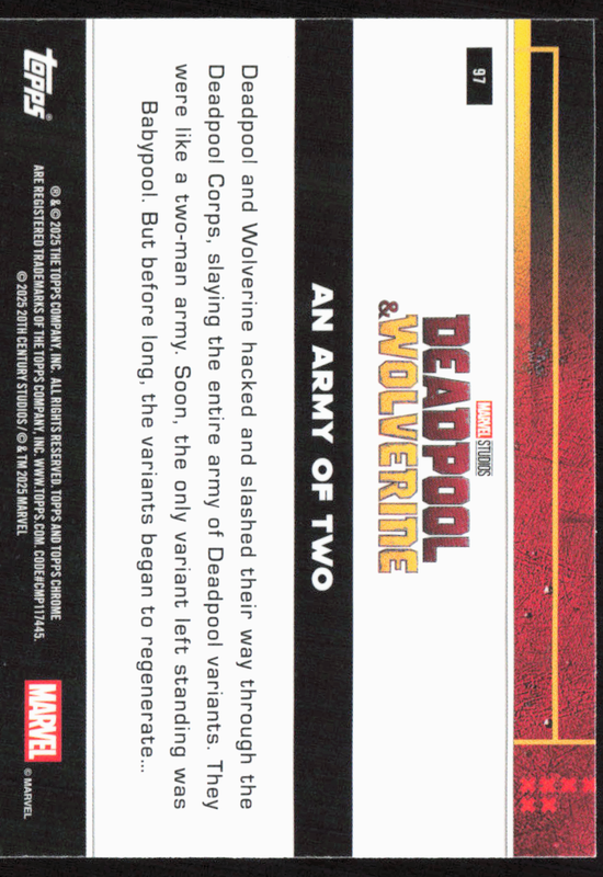 97 An Army of Two - Base - Multiverse And More