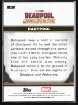 39 Babypool - Base - Characters Prism Refractor