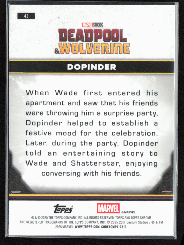 43 Dopinder - Base - Characters Prism Refractor