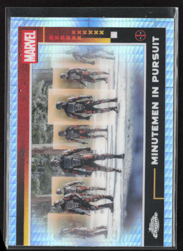 49 Minutemen In Pursuit - Base - Multiverse And More Prism Refractor