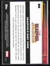 72 Deadpool's Baby Knife - Base - Multiverse And More Prism Refractor