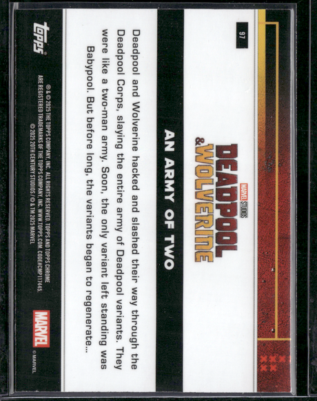 97 An Army of Two - Base - Multiverse And More Purple Wave 154/250