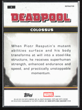 6 Colossus - Base - Comic Accurate Refractor