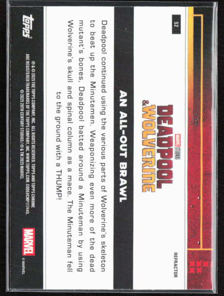 52 An All-Out Brawl - Base - Multiverse And More Refractor