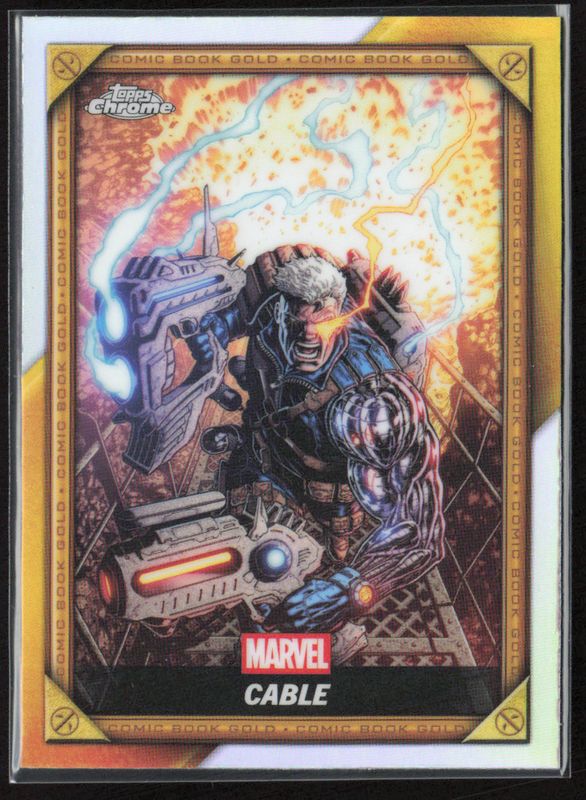 CB-13 Cable - Comic Book Gold Refractor