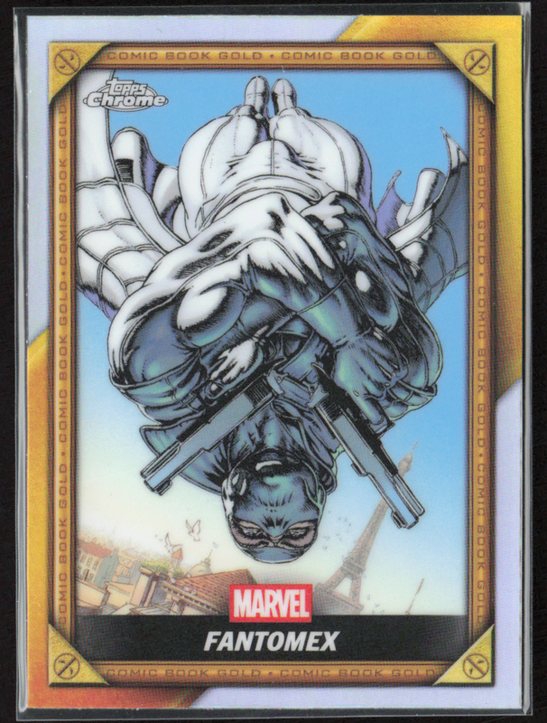 CB-27 Fantomex - Comic Book Gold Refractor