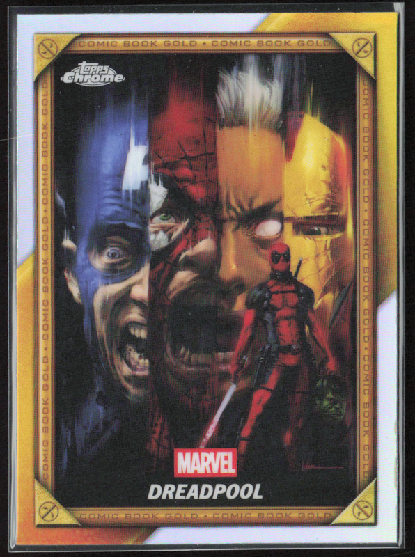 CB-28 Dreadpool - Comic Book Gold Refractor