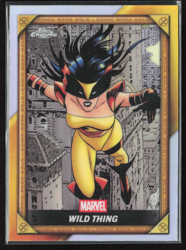 CB-5 Wild Thing - Comic Book Gold Refractor