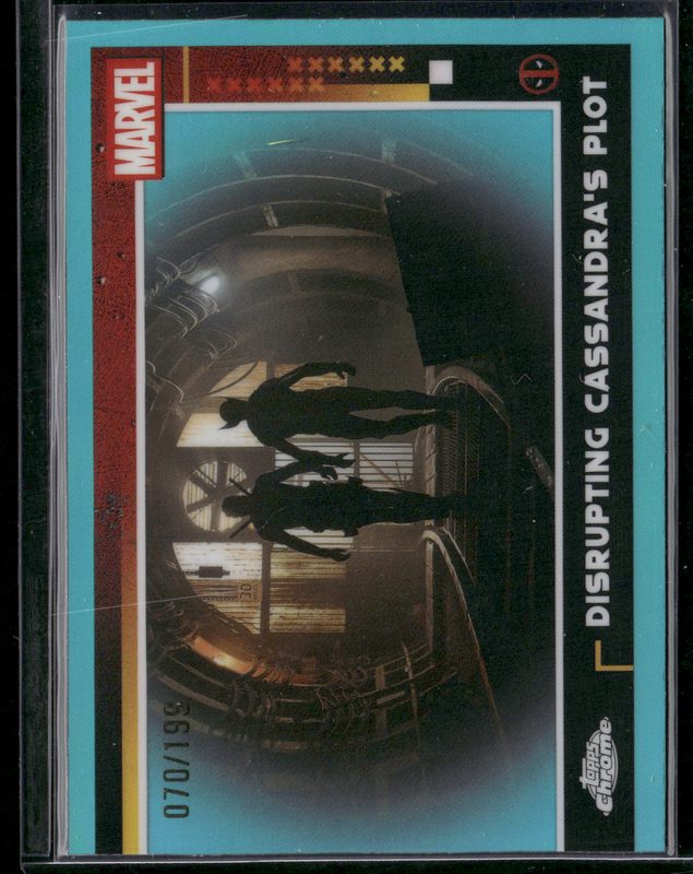 100 Disrupting Cassandra's Plot - Base - Multiverse And More Aqua Refractor 70/199