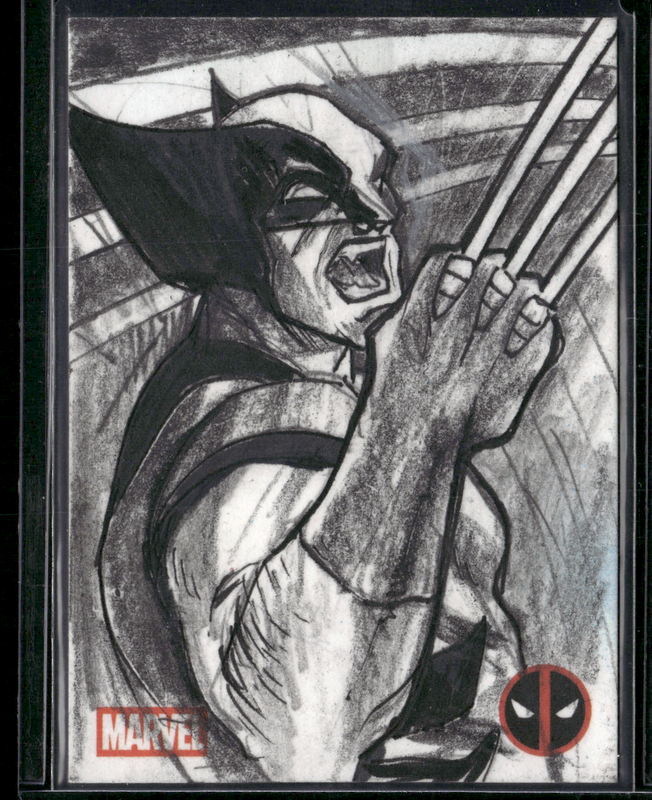 Dove McHargue - Wolverine - Deadpool Sketch Cards 1/1