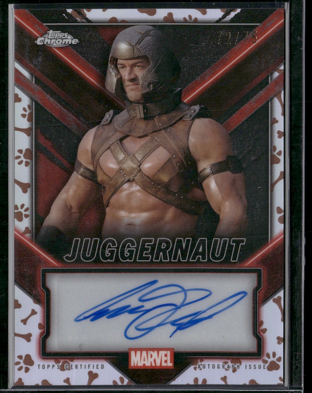 TC-AR Aaron W. Reed (Juggernaut) - Chrome Autographs Dogpool Refractor 72/75