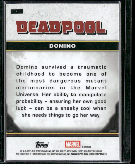 4 Domino - Base - Comic Accurate Green Refractor 79/99