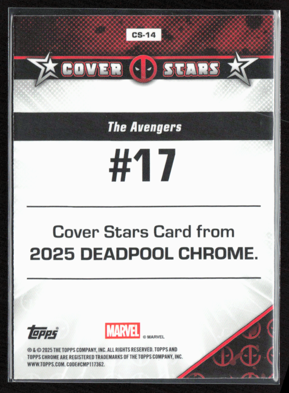 CS-14 The Avengers #17 - Cover Stars Refractor