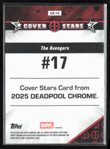 CS-14 The Avengers #17 - Cover Stars Refractor