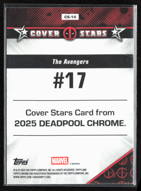 CS-14 The Avengers #17 - Cover Stars Refractor