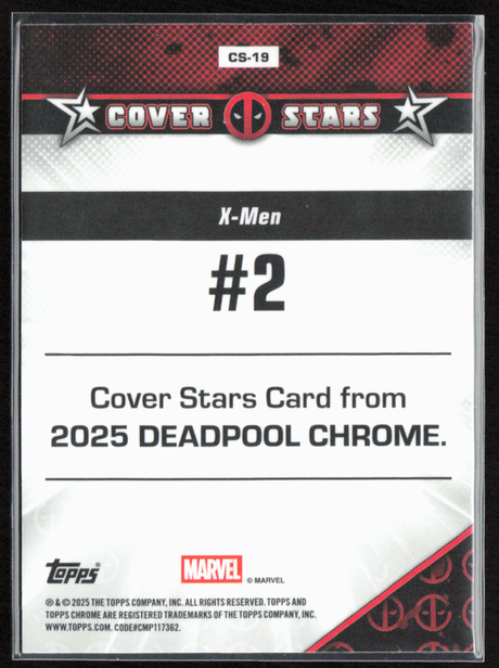 CS-19 X-Men #2 - Cover Stars Refractor