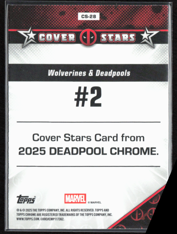 CS-28 Wolverines & Deadpools #2 - Cover Stars Refractor