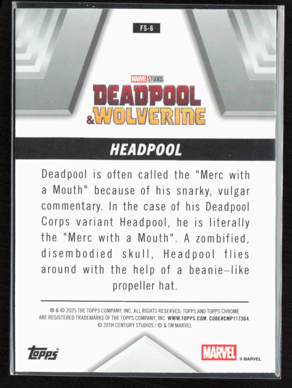 FS-6 Headpool - Future Stars Refractor