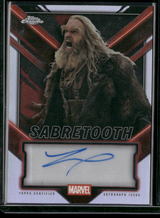 TC-TM Tyler Mane (Sabretooth) - Chrome Autographs Refractor