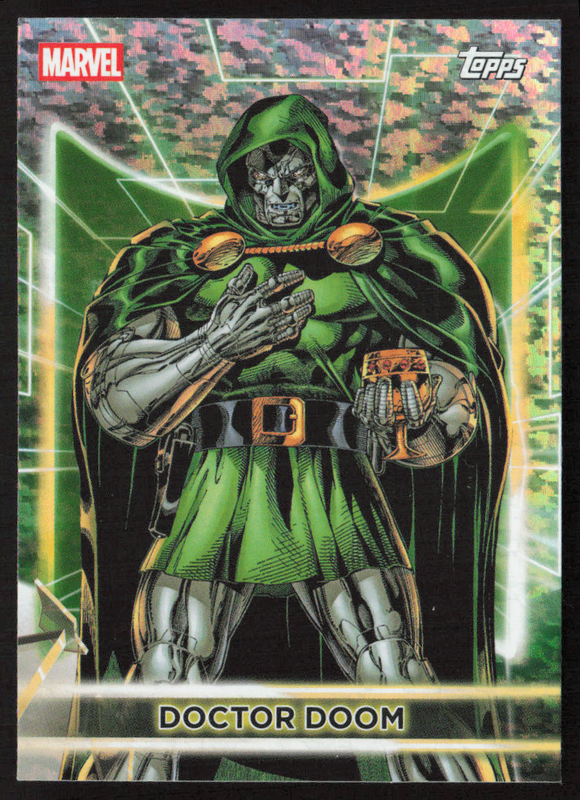 2026 Topps Neon Marvel - 36 Doctor Doom Sparkle