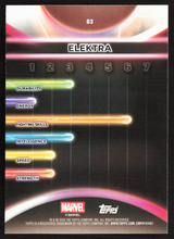 2026 Topps Neon Marvel - 63 Elektra Sparkle