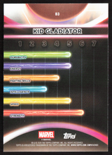 2026 Topps Neon Marvel - 83 Kid Gladiator Sparkle