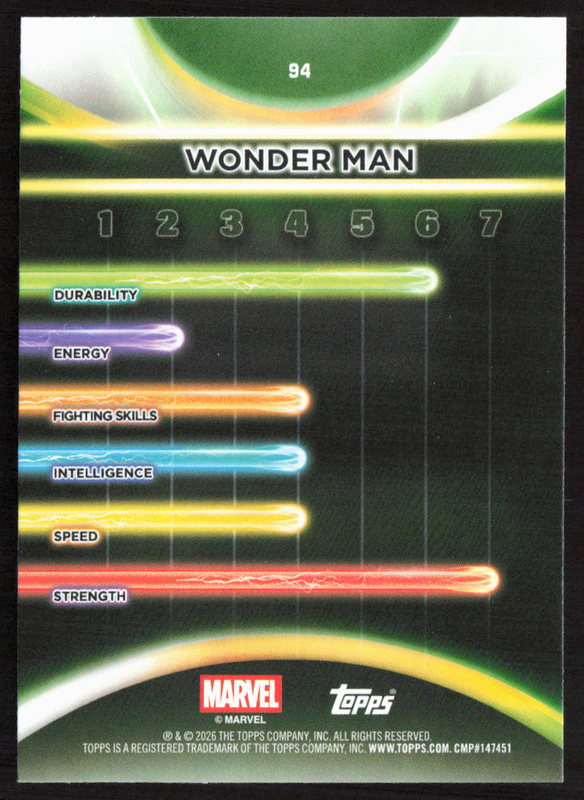 2026 Topps Neon Marvel - 83 Kid Gladiator Sparkle