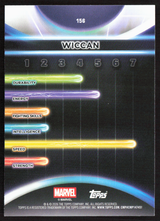 2026 Topps Neon Marvel - 156 Wiccan Sparkle