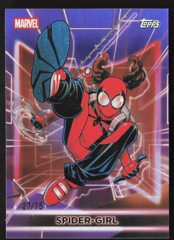 2026 Topps Neon Marvel - 33 Ransom Purple Sparkle 59/75