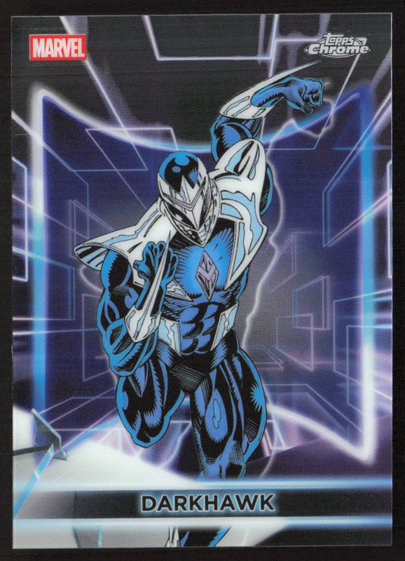 2026 Topps Neon Marvel - 135 Darkhawk Chrome
