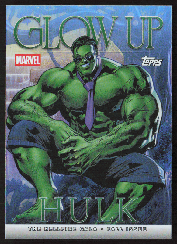 2026 Topps Neon Marvel - GU-8 Hulk Glow Up