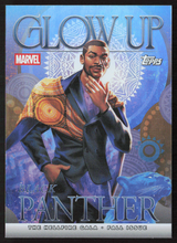 2026 Topps Neon Marvel - GU-14 Black Panther Glow Up