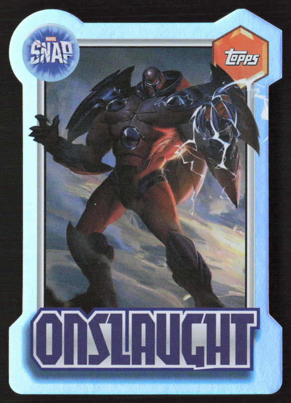 2026 Topps Neon Marvel - MS-18 Onslaught Marvel Snap