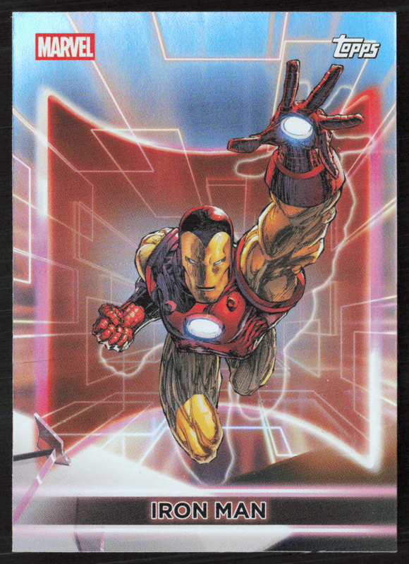 2026 Topps Neon Marvel - 1 Iron Man Rainbow