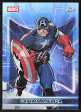 2026 Topps Neon Marvel - 3 Captain America Rainbow