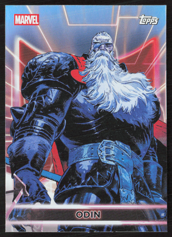 2026 Topps Neon Marvel - 18 Odin Rainbow