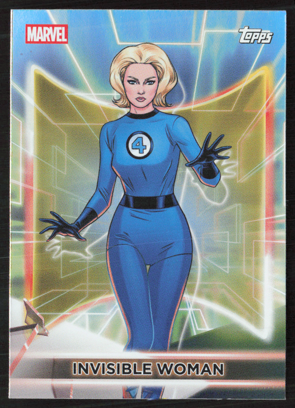 2026 Topps Neon Marvel - 31 Invisible Woman Rainbow