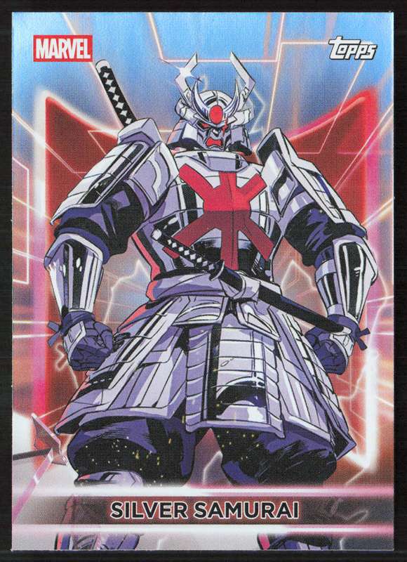 2026 Topps Neon Marvel - 60 Silver Samurai Rainbow