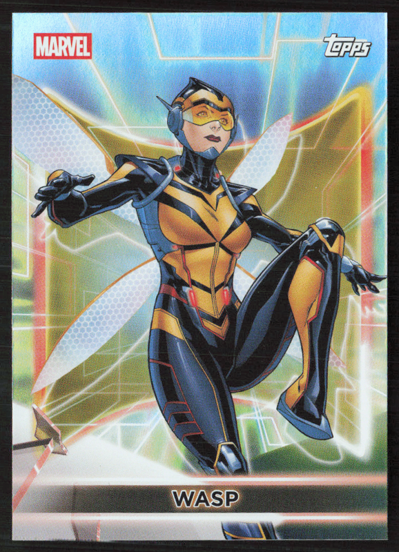 2026 Topps Neon Marvel - 62 Wasp Rainbow