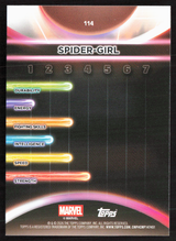 2026 Topps Neon Marvel - 114 Spider-Girl Rainbow