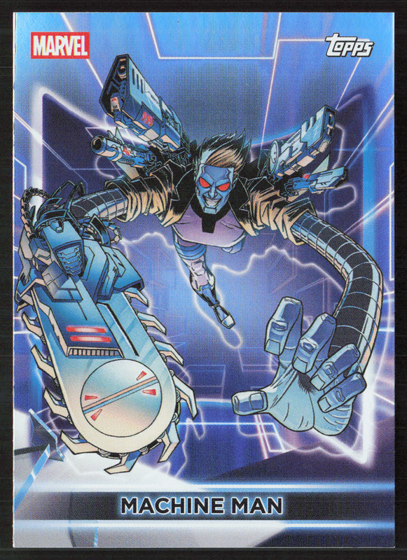 2026 Topps Neon Marvel - 153 Machine Man Rainbow