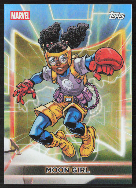 2026 Topps Neon Marvel - 177 Moon Girl Rainbow