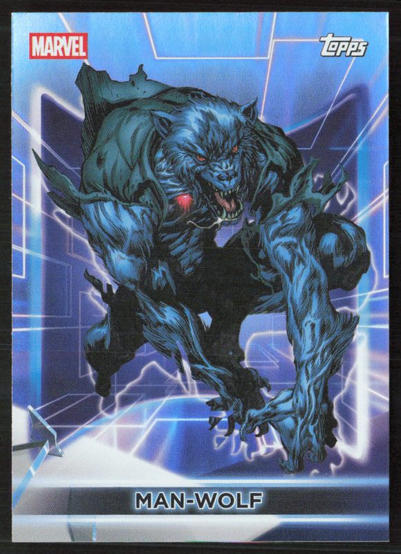 2026 Topps Neon Marvel - 185 Man-Wolf Rainbow