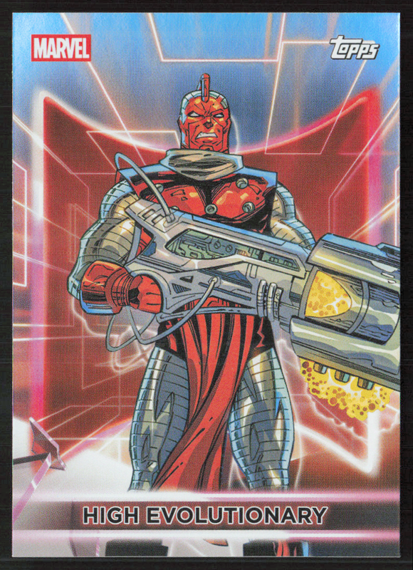2026 Topps Neon Marvel - 186 High Evolutionary Rainbow