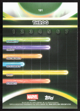 2026 Topps Neon Marvel - 191 Throg Rainbow
