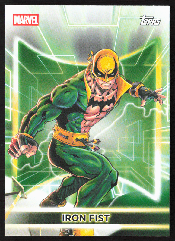 2026 Topps Neon Marvel - 22 Iron Fist