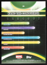 2026 Topps Neon Marvel - 28 Kang The Conqueror