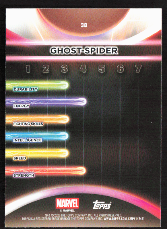 2026 Topps Neon Marvel - 38 Ghost-Spider
