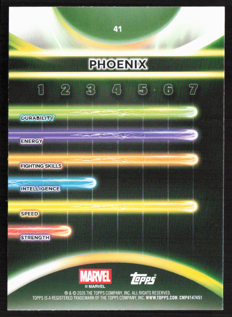 2026 Topps Neon Marvel - 41 Phoenix