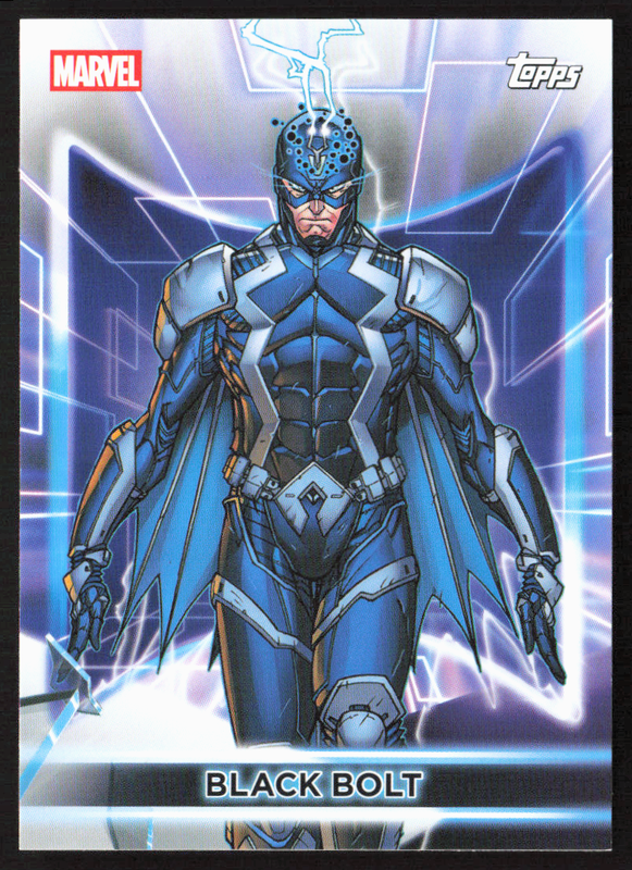 2026 Topps Neon Marvel - 71 Black Bolt